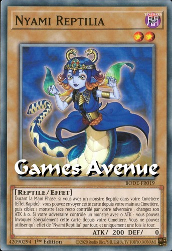 Nyami reptilia - yu-gi-oh,