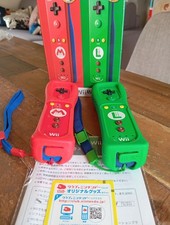 Mario+ Luigi Wiimote Controller Nintendo Wii U /Housses/Gragonnes/Box