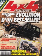 4X4 MAGAZINE N°186 TOYOTA LAND CRUISER 3L / JEEP GD CHEROKEE LIMITED V-8