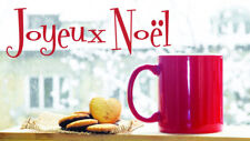 * 1 Sticker Joyeux Noël pour
