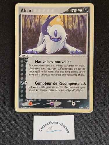 Carte pokémon absol - pokémon,