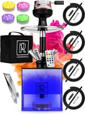 Chicha portable LED 4 tuyaux