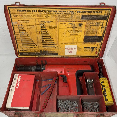 Hilti dx350 actuated - hilti, gun