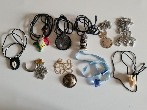 Lot colliers pendentifs - lot,