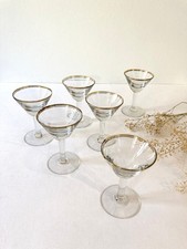 6 verres apéritifs de bistrot