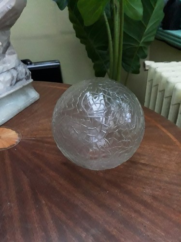 Globe lustre lampe verre - globe,