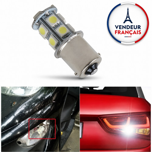 Ampoule ba15s led 13smd 6000k - ba15s,