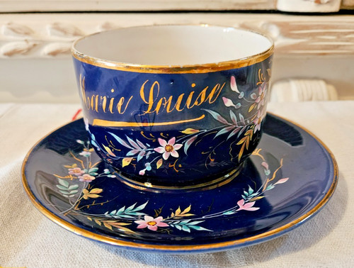 Tasse soucoupe porcelaine - tasse,