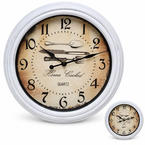 Horloge murale ronde - horloge,