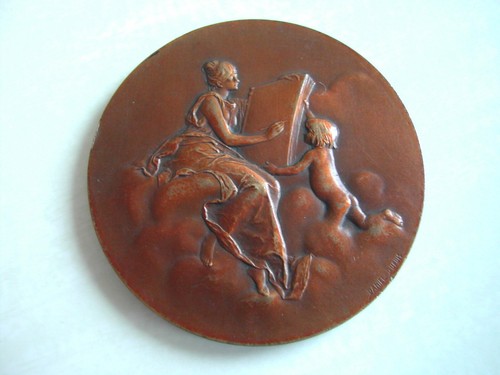 Médaille bronze 50mm chambre - médaille,