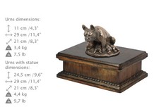 Bouledogue Français Type 2, Exclusif Urne, Froids Bronze, Artdog