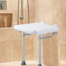 VEVOR Siège de Douche Pliable en PE Tabouret de Douche Mural Charge 226,8 kg