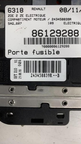 Porte fusible renault zoe - renault,