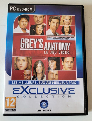Grey anatomy jeu vidéo - grey's, le
