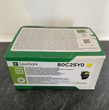 cartouche Lexmark 80C2SY0 jaune CX310 CX410 CX510
