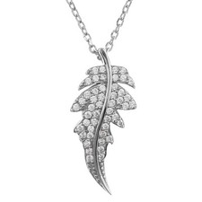 Collier Feuille en Argent 925