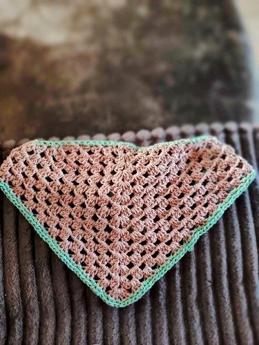 Bandana crochet fait - bandana, au