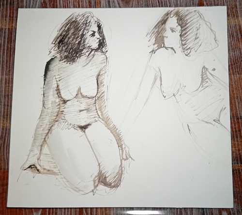 Etude dessin de - de,