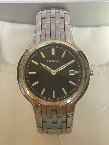 Montre seiko quartz 7n39 acier - seiko,