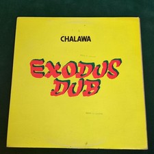 Chalawa Exodus Dub Bob Marley LP Jamaica Reggae Dub 1977 Used
