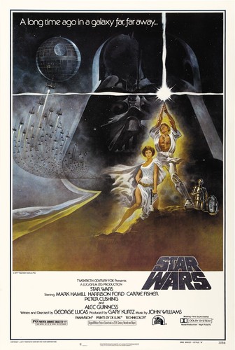 Star wars affiche de - -, cinéma