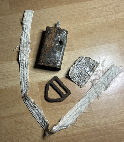 Ww2 lot reliques parachute - lot,