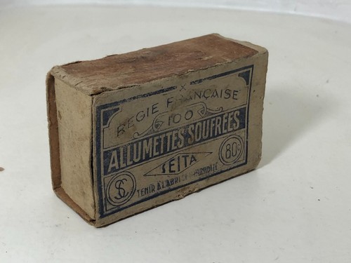 Ancienne boite allumettes an - boite, d'allumettes
