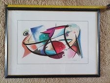 Tableau art abstrait par