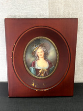 Miniature cadre bois ancien