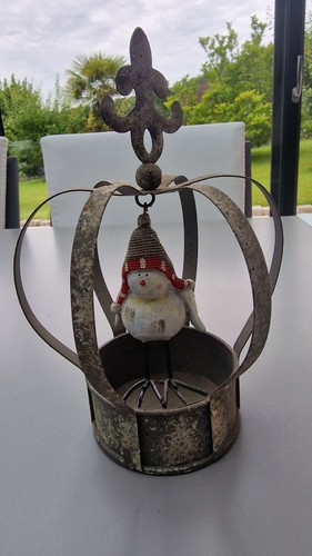 Déco couronne fer - en, forgé
