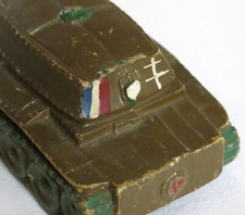 CHAR PLATRE, jouet ancien char