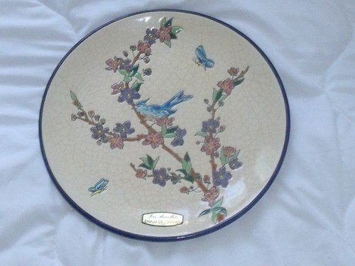 Assiette céramique emaux - assiette,