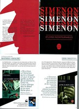 CATALOGUE HC LE LIVRE DE POCHE : GEORGES SIMENON, 20 LIVRES INCONTOURNABLES 