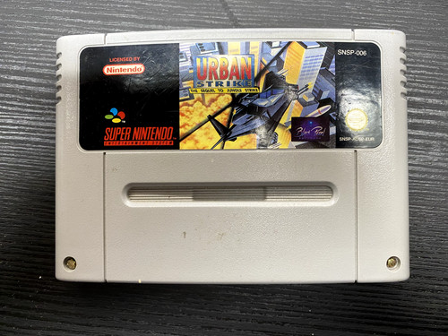 Urban strike super - super, nintendo