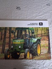 prospectus tracteur john deere