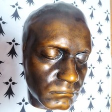 Reproduction en plâtre masque mortuaire Beethoven