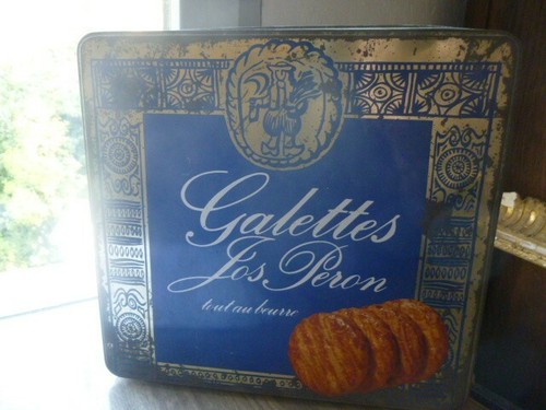 Boite vintage galettes - boite,