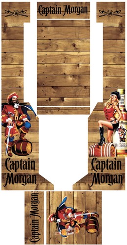 Stickers captain morgan modele - captain,