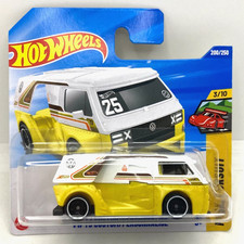 25.297 HOT WHEELS / PEAK PURSUIT 2025 / 200/250 VOLKSWAGEN T3 CUSTOM JAUNE