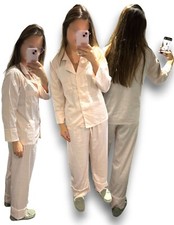 Satin rose pyjama ensemble - rose,