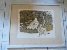 Rare Lithographie Originale de