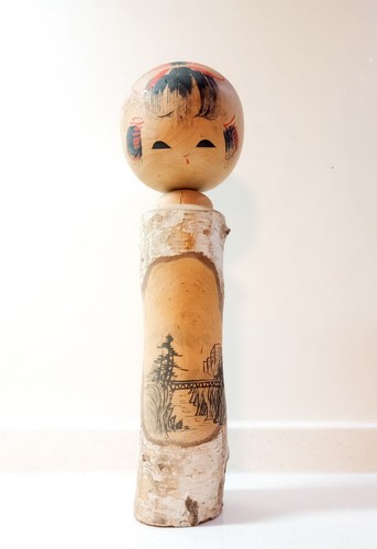 Vintage japanese kokeshi - kokeshi, doll