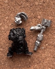 Warhammer Ogre Kingdoms Maneater Tyrant w/ Hammer | Metal OOP Rare
