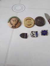 Medaille broche ski ancien - medaille,