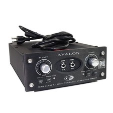 Préamplificateur noir Avalon Design U5 DI équipement audio d'occasion