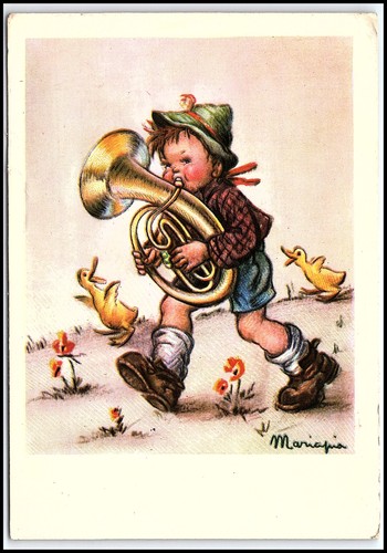 Carte postale vintage 1965