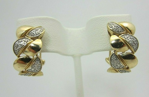 Boucles oreilles or jaune - boucles, en