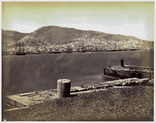 Liban, Tyr, Bonfils Vintage print,  Tirage albuminé  23,5x30  Circa 1880  