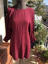 Tres Belle Robe Bordeaux Modele Realiste Maje T1 Jamais Porté