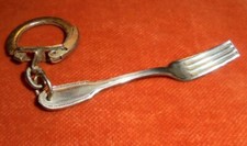 Porte-clés Key ring MINI FOURCHETTE COMARGENT INOX - 60 mm de long